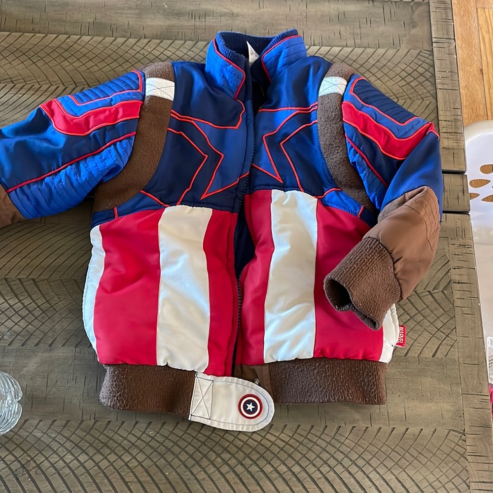 Disney Captain America winter coat